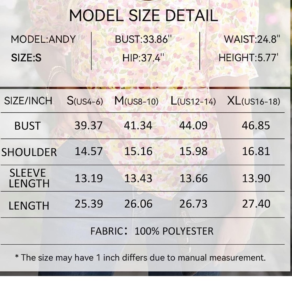 Boho Ruffle Neck Short Sleeve Frill Top - Picture 7 of 7